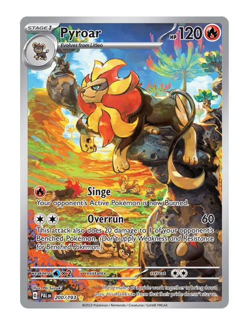 Pyroar #200/193 - Paldea Evolved
