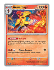 Armarouge #015/091 Holo - Paldean Fates