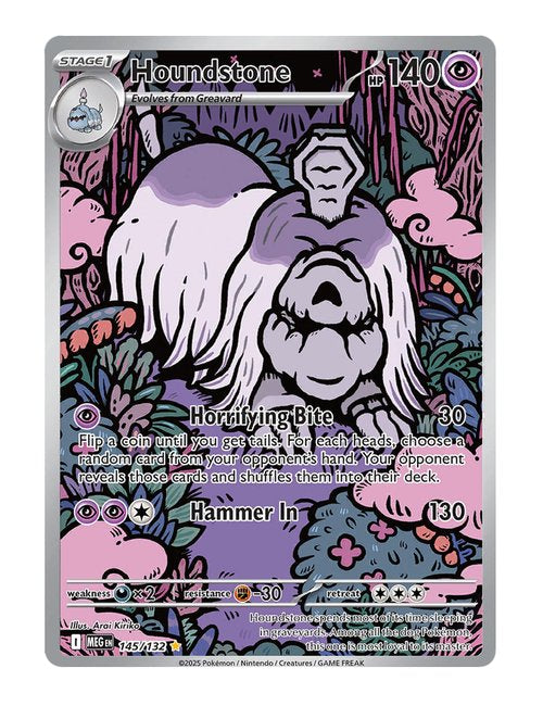 Houndstone #145/175 - Mega Evolution