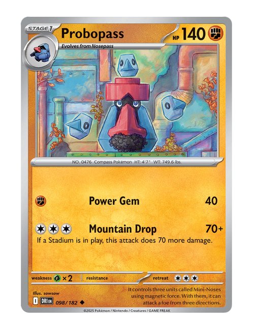 Probopass #98/182 Reverse Holo - Destined Rivals