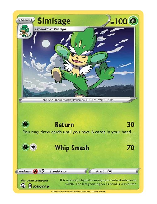 Simisage #008/264 - Fusion Strike