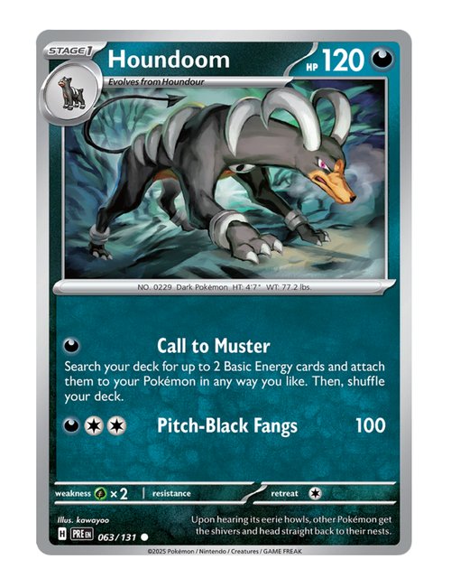 Houndoom #063/181 - Prismatic Evolutions
