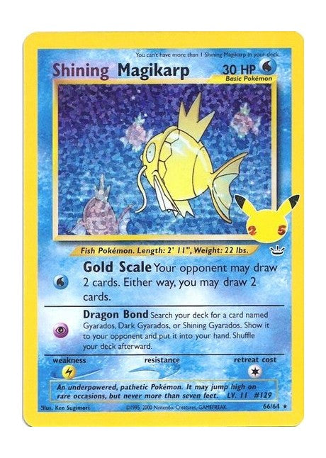 Shining Magikarp #66/025 - Celebrations