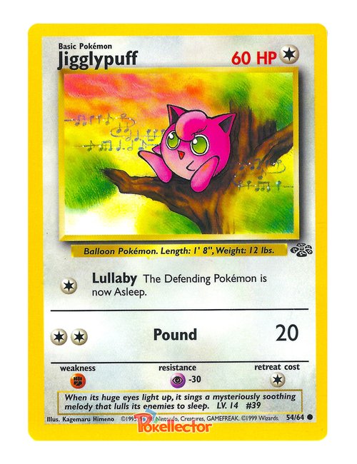 Jigglypuff #54/064 - Jungle