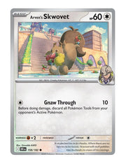 Arven's Skwovet #158/182 Reverse Holo - Destined Rivals