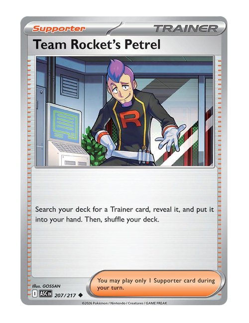 Team Rocket's Petrel #207/217 - Ascended Heroes