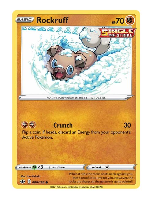 Rockruff #86/198 - Chilling Reign