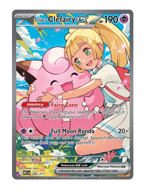 Lillie's Clefairy ex #280/150 - Ascended Heroes