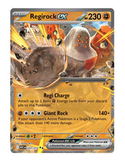 Regirock ex #107/217 - Ascended Heroes