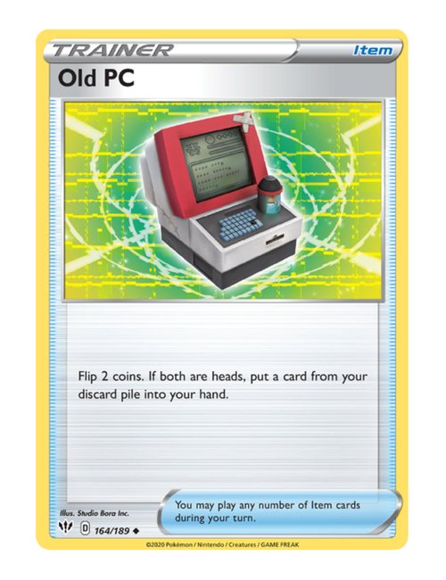 Old PC #164/189 - Darkness Ablaze