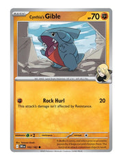 Cynthia's Gible #102/182 - Destined Rivals
