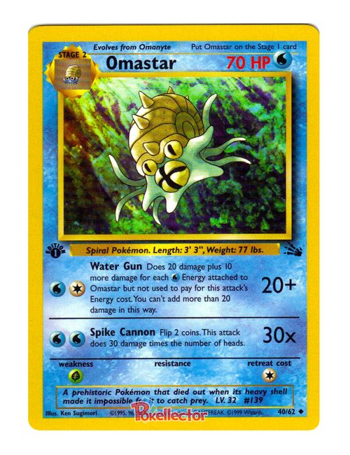 Omastar #40/062 - Fossil