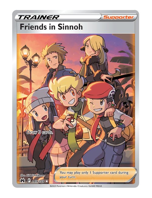 Friends in Sinnoh #149/160 - Crown Zenith