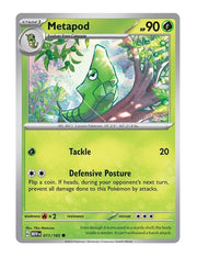 Metapod #011/165 Reverse Holo - 151
