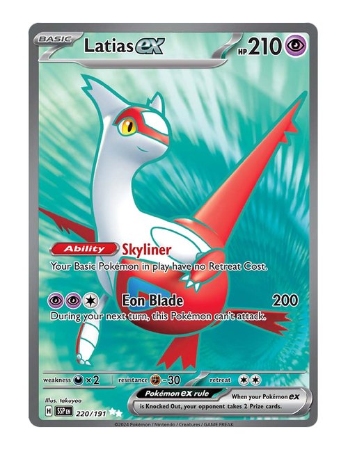 Latias ex #220/191 - Surging Sparks