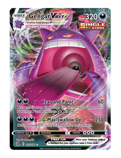 Gengar VMAX #157/264 - Fusion Strike