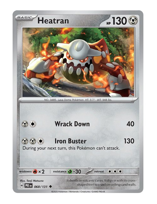 Heatran #068/181 - Prismatic Evolutions
