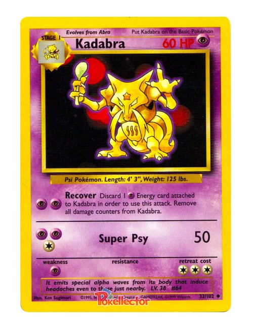 Kadabra #32/102 - Base Set