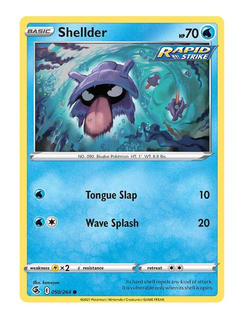 Shellder #050/264 - Fusion Strike