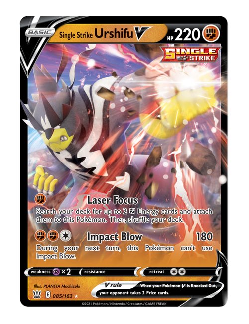 Single Strike Urshifu V #85/163 - Battle Styles