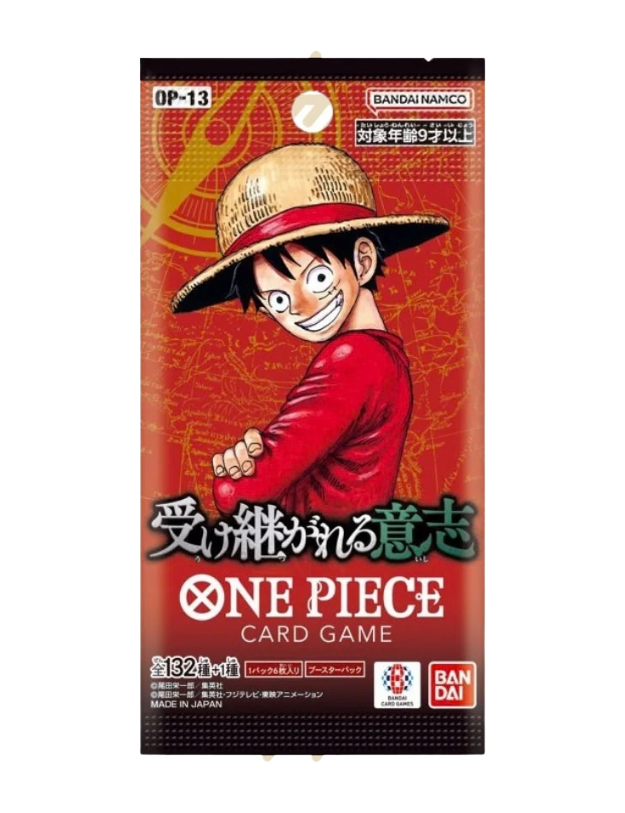 OP-13 Japonca Booster Pack | Orijinal One Piece Kart | Roku Cards