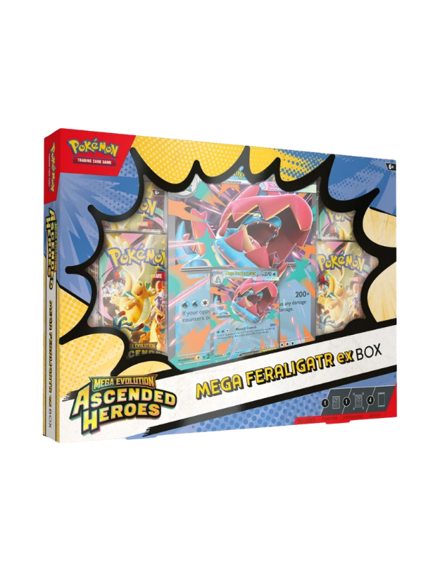Ascended Heroes Mega Feraligatr Box