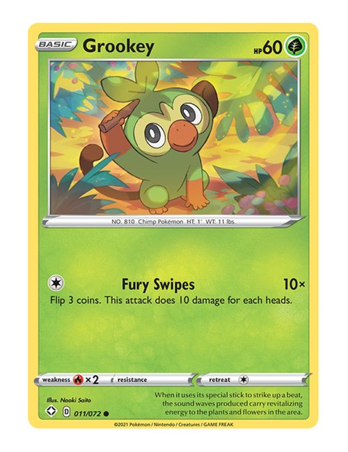 Grookey #011/073 - Shining Fates
