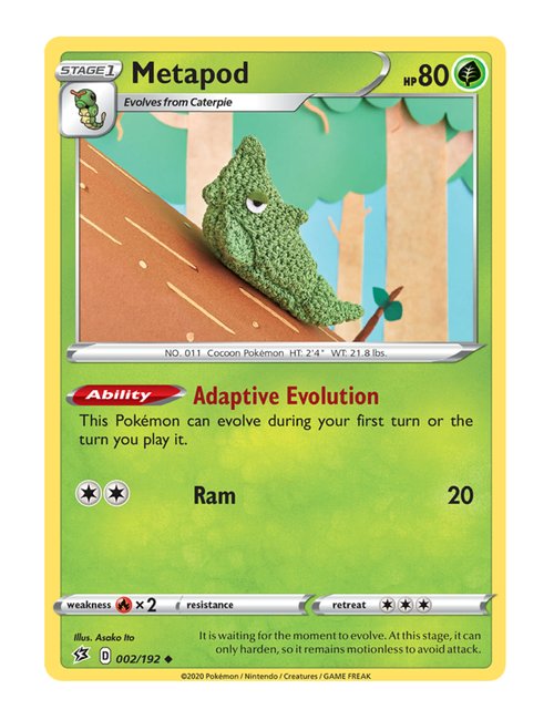 Metapod #002/192 - Rebel Clash