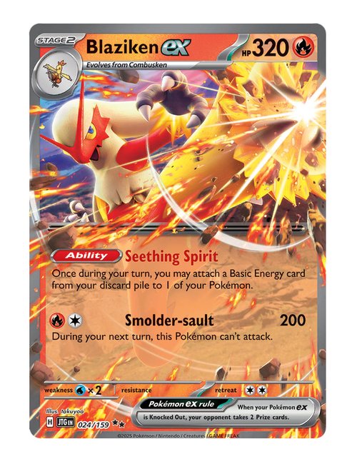 Blaziken ex #024/159 - Journey Together