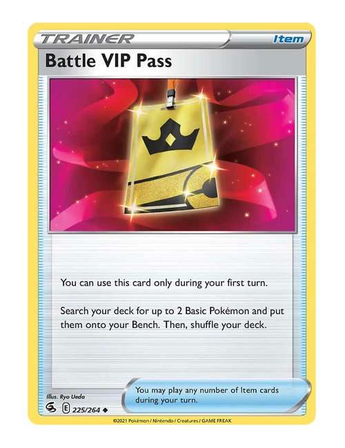 Battle VIP Pass #225/264 - Fusion Strike