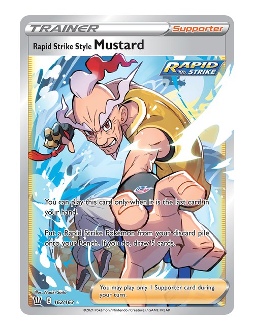 Rapid Strike Style Mustard #162/163 - Battle Styles