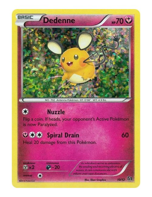 Dedenne #10/012 - McDonalds 2016