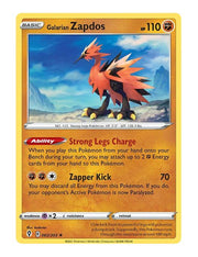 Galarian Zapdos #82/203 - Evolving Skies
