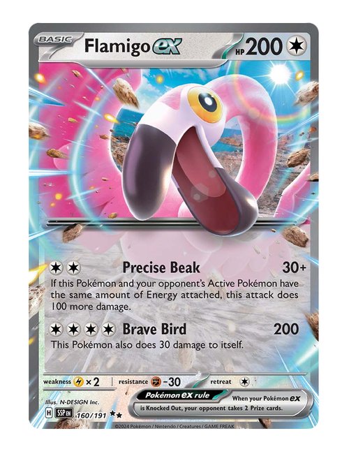 Flamigo ex #160/191 - Surging Sparks