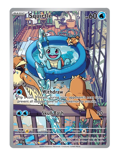 Squirtle #148/142 - Stellar Crown