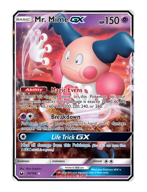 Mr Mime GX #56/168 - Celestial Storm