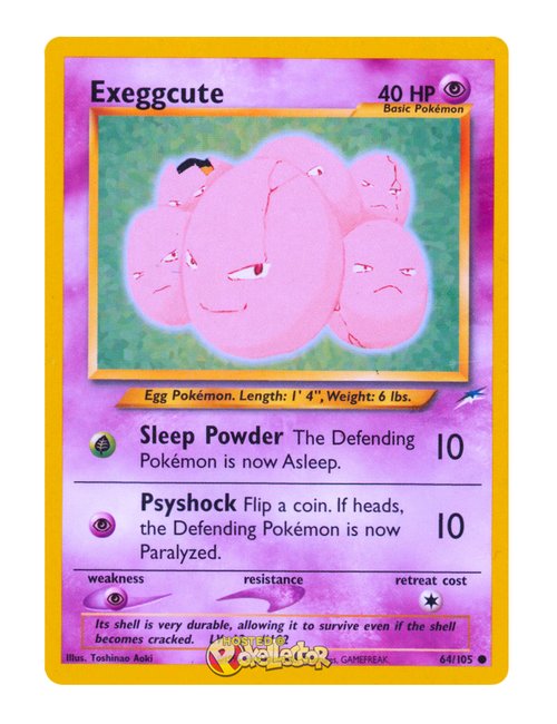 Exeggcute #64/113 - Neo Destiny