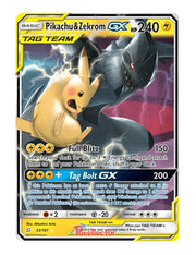 Pikachu & Zekrom GX #33/181 - Team Up