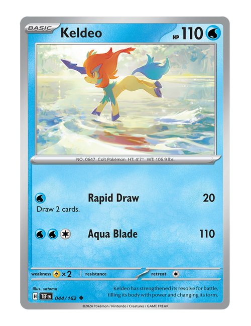 Keldeo #44/162 - Temporal Forces