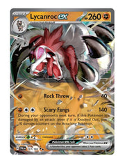 Lycanroc ex #117/193 - Paldea Evolved