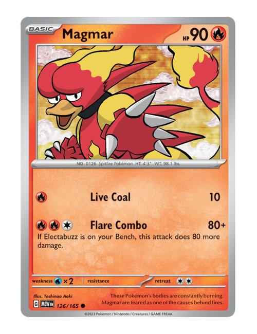 Magmar #126/165 - 151