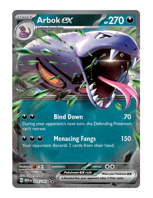 Arbok ex #024/165 - 151