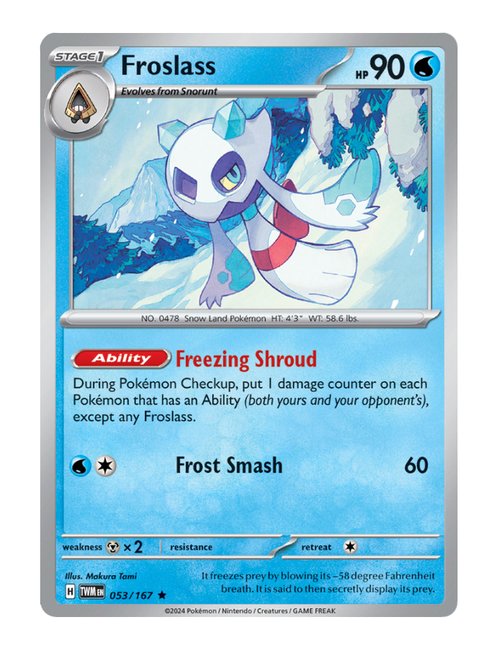 Froslass #053/167 - Twilight Masquerade