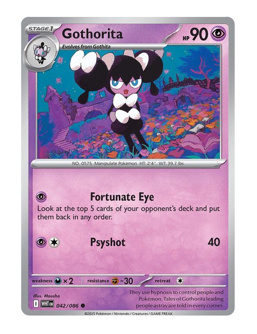 Gothorita #042/130 - White Flare