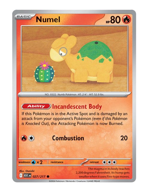 Numel #027/217 - Ascended Heroes