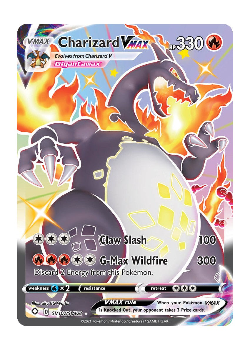 Charizard VMAX #SV107/073 - Shining Fates