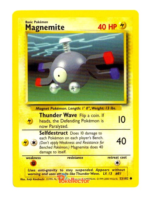 Magnemite #53/102 - Base Set