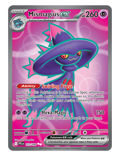 Mismagius ex  - 112/094 - Phantasmal Flames