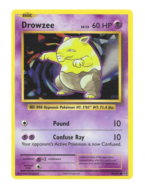 Drowzee #49/108 - Evolutions