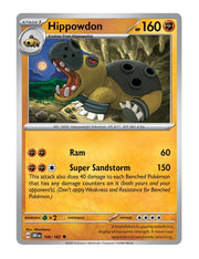 Hippowdon #106/182 Reverse Holo - Destined Rivals